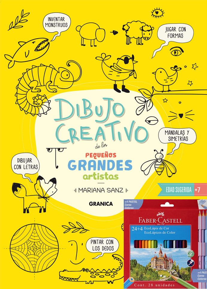 Combo Dibujo Creativo PGA + 28 Ecolapices